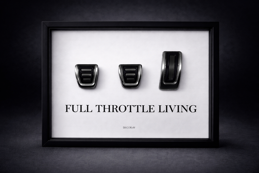 FULL THROTTLE LIVING - WHITE