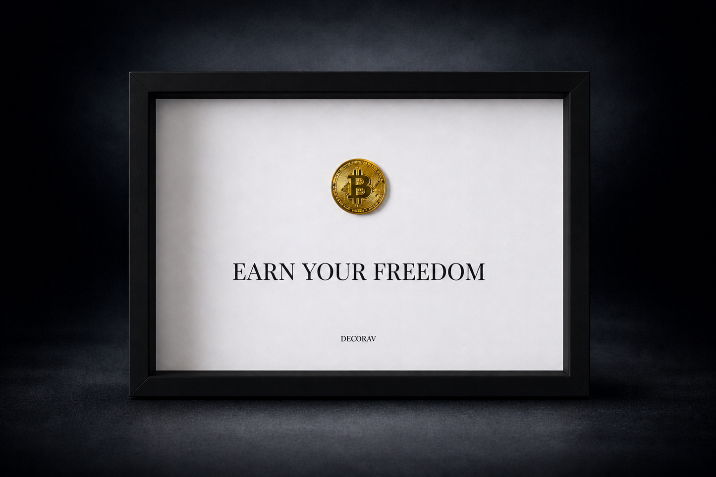 BTC: EARN YOUR FREEDOME - WHITE