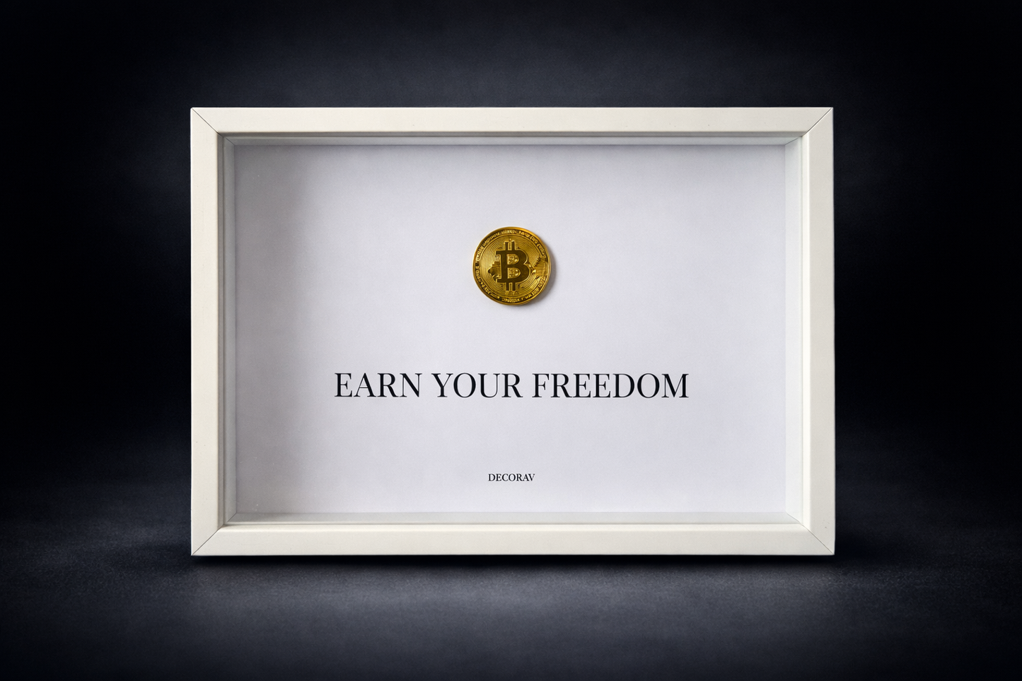 BTC: EARN YOUR FREEDOME - WHITE