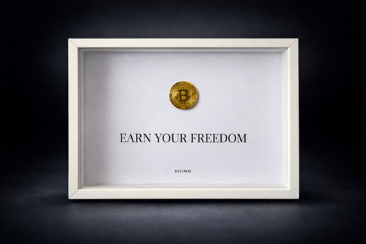 BTC: EARN YOUR FREEDOME - WHITE