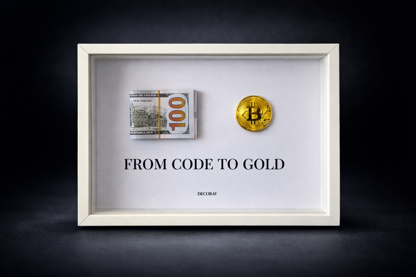 BTC: FROM CODE TO GOLD - WHITE
