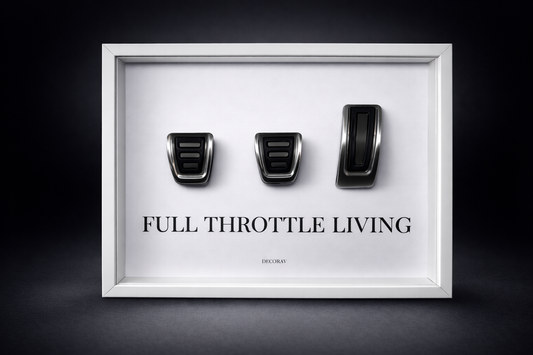 FULL THROTTLE LIVING - WHITE